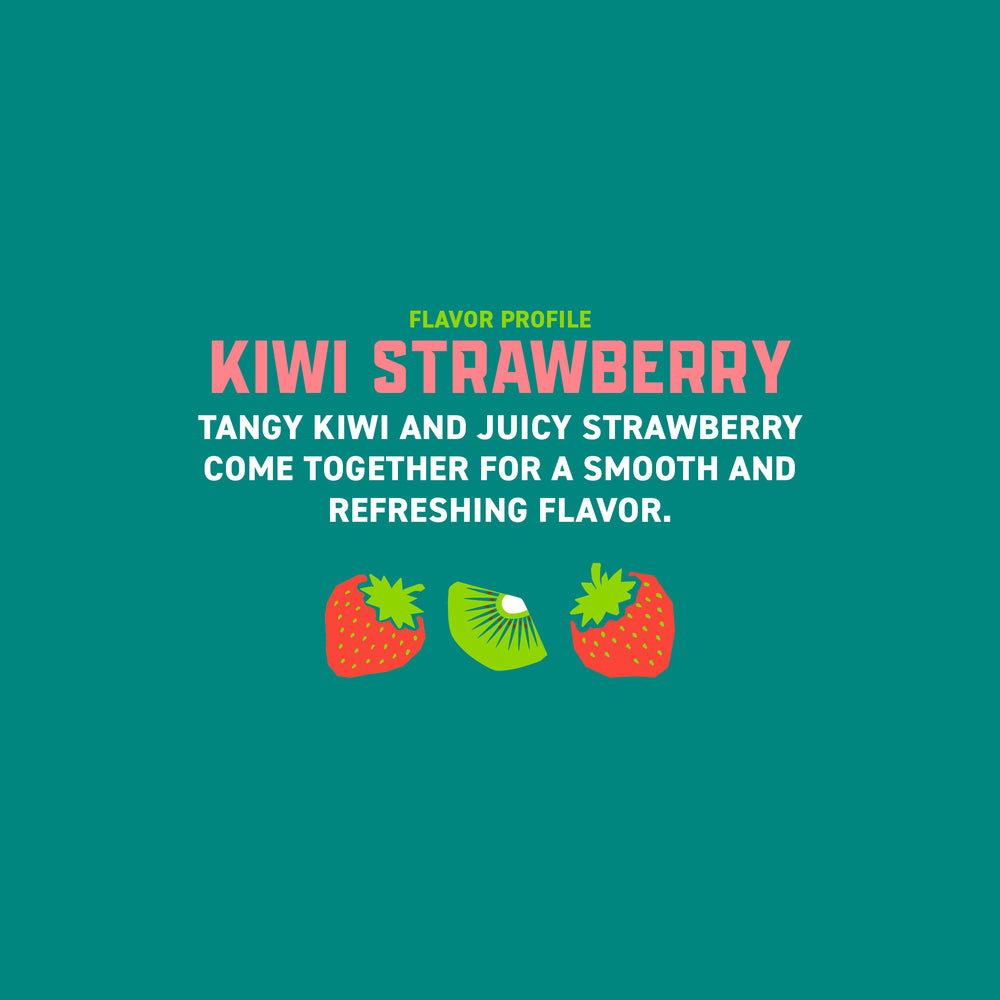 Gorilla Energy Drink, Kiwi Strawberry, 16oz Cans (12 Pack)