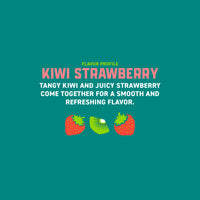 Gorilla Energy Drink, Kiwi Strawberry, 16oz Cans (12 Pack)