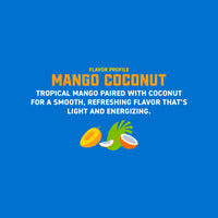 Gorilla Energy Drink, Mango Coconut, 16oz Cans (12 Pack)