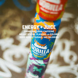 Gorilla Energy Drink, Mango Coconut, 16oz Cans (12 Pack)