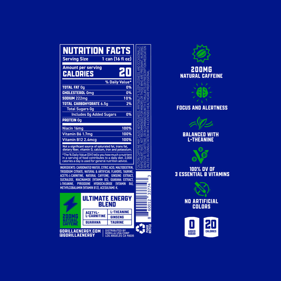 gorilla mode ar l-carnitine l-tartrate 750 mg label Gorilla Energy Drink, Ultimate Energy, 16oz Cans (12 Pack) – Gorilla Energy Drinks USA gorilla mode ar l-carnitine l-tartrate 750 mg label Gorilla Energy Drink, Ultimate Energy, 16oz Cans (12 Pack) – Gorilla Energy Drinks USA