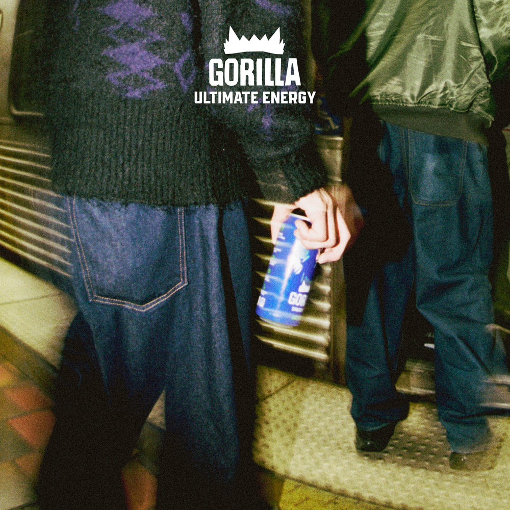 Gorilla Energy Drink, Ultimate Energy, 16oz Cans (12 Pack)