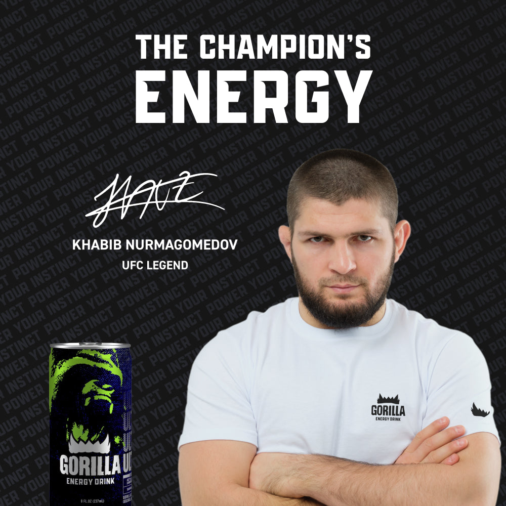 Gorilla Energy Drink, Ultimate 8 oz, 8oz Cans (24 Pack)