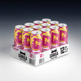 Gorilla Energy Drink, Pomegranate Raspberry, 16oz Cans (12 Pack)