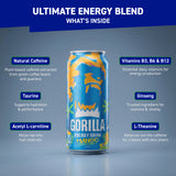Gorilla Energy Drink, Variety Pack, 16oz Cans (12 Pack)