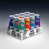 Gorilla Energy Drink, Variety Pack, 16oz Cans (12 Pack)